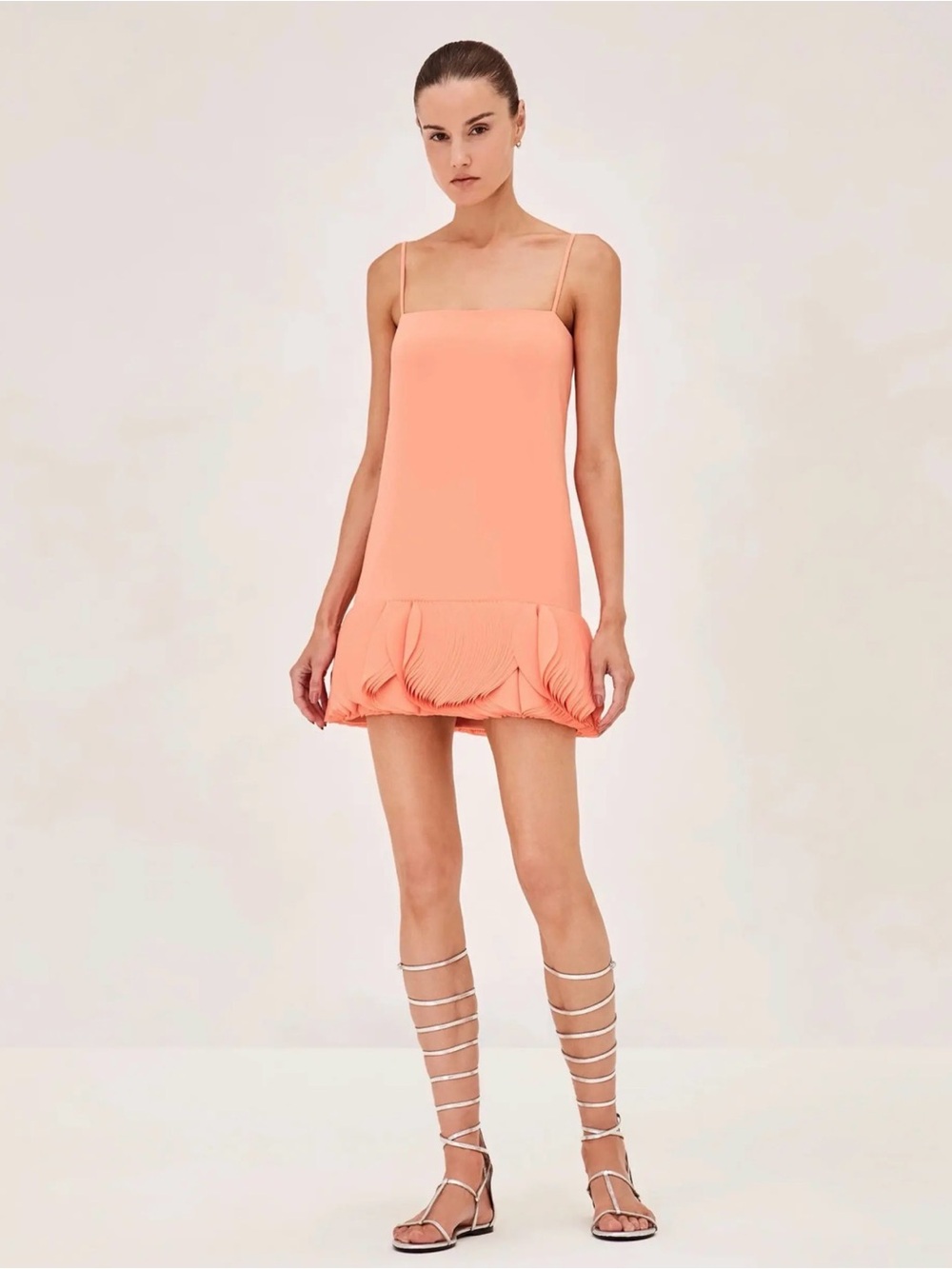Alexis Yuri mini dress in Persian peach - large